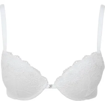 Podprsenka Leilieve 0991 bílá dámská podprsenka push-up Barva: bílá, Velikost: 75B