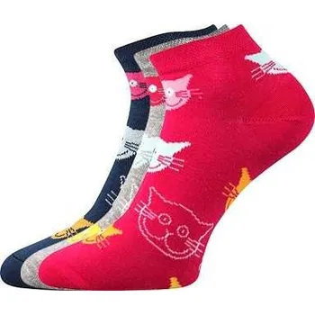 Ponožky Boma Piki dámské Mix 52 - balení 3 různé páry 26-28 (39-42) mix