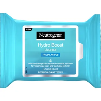 Odličovací ubrousek Neutrogena Hydro Boost Facial Wipes 25 ks