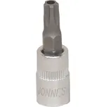 Zástrčná hlavice Torx s otvorem, 1/4", 5hranná, velikost TS25 - JONNESWAY S08H2TS25