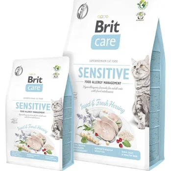 Brit Care Cat GF Sensitive Insect Food Allergy Management 4 kg