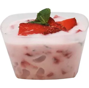 Jednorázové nádobí Pohárek Dish 75ml recyklovatelný opakovatelně použitelný/ 25 ks