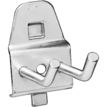 Patrol háček dvojitý, délka 45 mm, průměr 4 mm, pozinkovaný, 6 ks - 100-07333