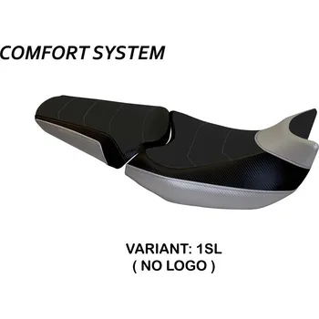 Moto sedlo TPZ Italia Potah sedla Honda NC 700 X (12-13) Brera comfort model potah sedla: bez loga 6BL (black)