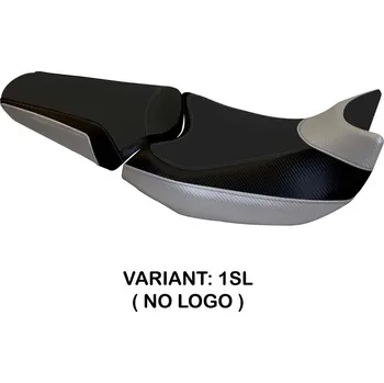 Moto sedlo TPZ Italia Potah sedla Honda NC 700 X (12-13) Brera model potah sedla: bez loga 6BL (black)