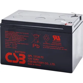 Trakční baterie CSB GPL12120F2 12V 12Ah
