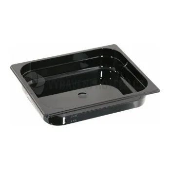 GN 1/2 (h,65 mm) polykarbonát černý 3121014