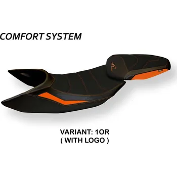 Moto sedlo TPZ Italia Potah sedla KTM 1290 Super Duke R (14-19) Janna 3 comfort model potah sedla: bez loga 4GR (grey)