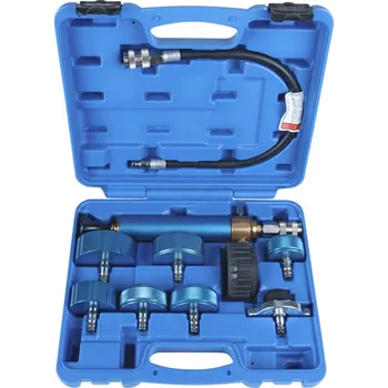 Auto-moto Condor sada na měření těsnosti chladícího systému nákladních vozidel, rozsah 0 - 2,5 bar, 9 dílů - 100-07450