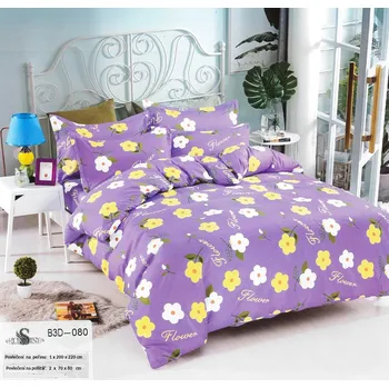 Povlečení LiS Francouzské povlečení B3D-080, 200 x 220 cm