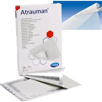 Lékárnička Atrauman® polyesterový sterilní tyl - 7,5 x 10cm 7,5x10 cm - 1 ks