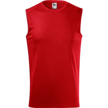 Pánské tričko Malfini Breeze Tílko pánské 820 červená XS