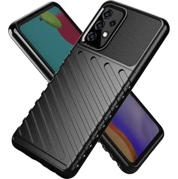 Náhradní kryt pro mobilní telefon Kryt Forcell Thunder Case Samsung Galaxy A13 4G černý