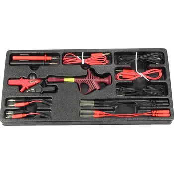 Auto-moto Condor kabely pro propojení s měřícími přístroji a pro testování el. vedení v automobilech, sada 15 dílů - 100-04744