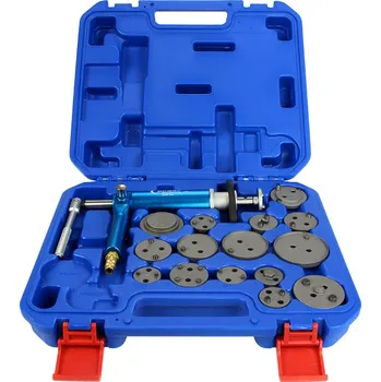 Nářadí pro automobil Condor stlačovák brzdových pístků, pneumatický, sada 16 dílů - 100-00795