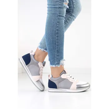 Dámské tenisky Timelook fashion Dámské tenisky na klínku AB668BL Velikost: 40