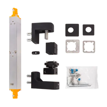Pohon brány LOCINOX® INTERIO - zabudovaný hydraulický zavírač pro křídlové vrata do 150kg / 1,5m, otevíratelný do 125°