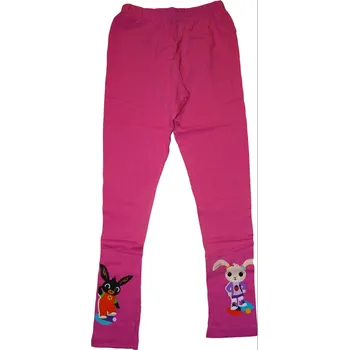 Dívčí světle růžové legíny s králíčkem Bingem 116