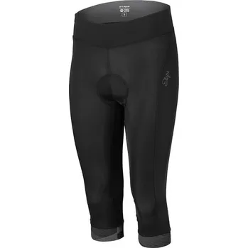 Cyklistické kalhoty 3/4 DÁMSKÉ CYKLOKALHOTY ETAPE LIVIA černé Velikost: XL