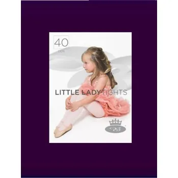 Dívčí punčochové kalhoty LITTLE LADYtights 40DEN 146-152 royal purple
