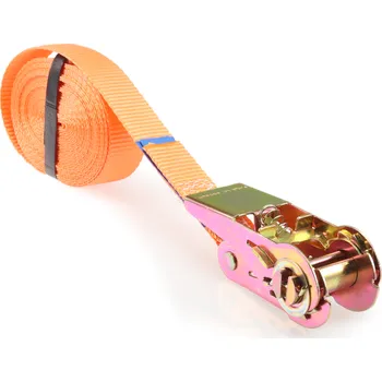 Upínací popruh FALK GROUP Upínací popruh s ráčnou 25 mm/5 m/0,75 t, jednodílný, bez háků