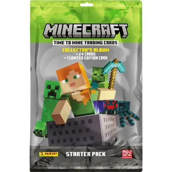 Sběratelská karetní hra Panini Starter Set Minecraft 2