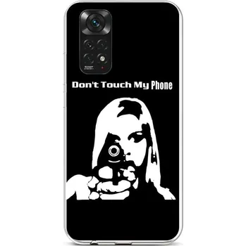 Pouzdro na mobilní telefon Kryt Xiaomi Redmi Note 11 silikon Don't Touch Gun (obal neboli pouzdro na Xiaomi Redmi Note 11)