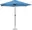 Uniprodo Velký slunečník s náklonem 300 cm, modrý