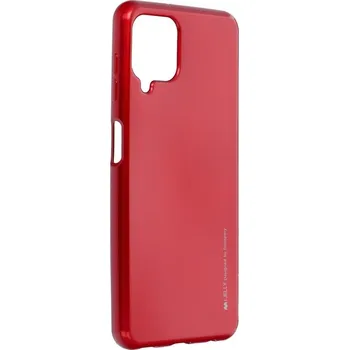 Náhradní kryt pro mobilní telefon Kryt i-Jelly Case Mercury Samsung Galaxy A22 4G červený