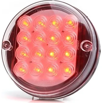 Přívěs k motorovému vozidlu Svítilna mlhová zadní LED WAS W31, 12-24V, kulatá