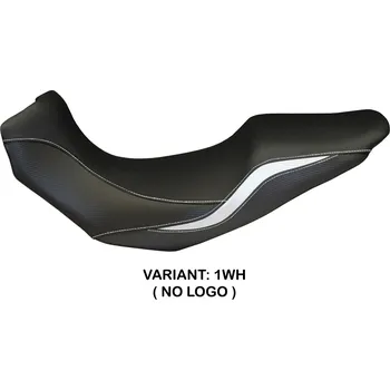 Moto sedlo TPZ Italia Potah sedla Triumph Tiger 1050 (07-13) Salerno model potah sedla: bez loga 1WH (white)