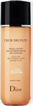 Samoopalovací přípravek Dior Bronze Liquid Sun Self-Tanning Water Sublime Glow 100 ml