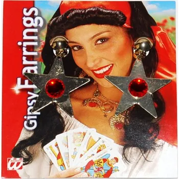 Karnevalový doplněk Náušnice cikánka číslo: 7