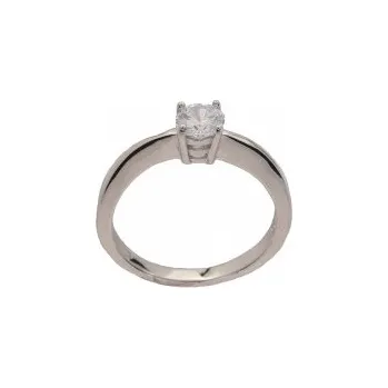 Prsten Stříbrný prsten s kamenem