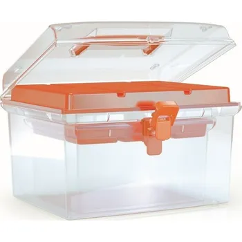 Sada organizérů 2v1 GEORG 24,5 x 21,4 x 15,8 cm oranžová