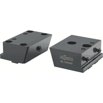 Horní čelisti - 2ks RÖHM SN, vel.5, šíře 198 mm, oboustranné