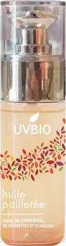 Tělový olej UVBIO Suchý rozjasňující olej se třpytkami BIO 50 ml