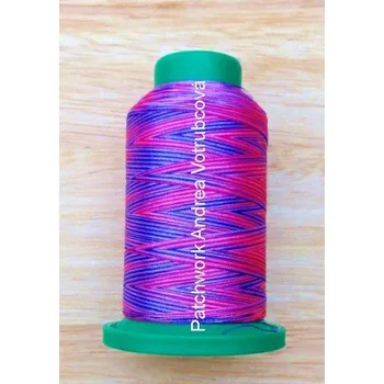 Nit Amann Isacord 40 Multicolour 9973 melír nit polyester 1000m
