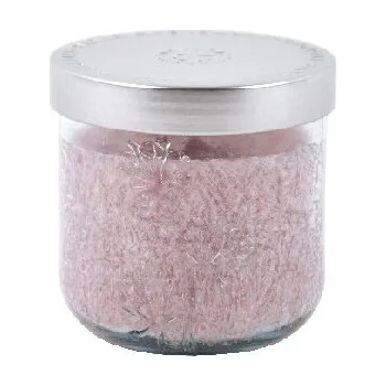 Svíčka Vonná svíčka v sklenici z recyklovaného skla s pampeliškou Brazilská papaya 9 x 9 cm |Vidrios San Miguel|Recycled Glass