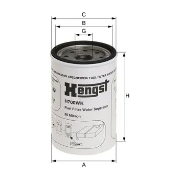 Palivový filtr Palivový filtr ASAS SP992M