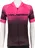 CRUSSIS Cyklistický dres CSW-057 černý/růžový, XL