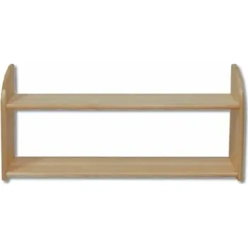 Ložnicová sestava Police PK110 povrchová úprava Bezbarvý přírodní lak