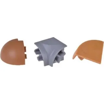 Nábytkové kování REHAU TL 15A vnitřní roh 90° šedý