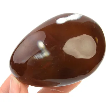 Přírodní kámen Hladký karneol 186g
