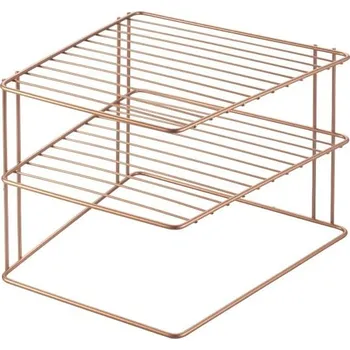 Ocelová přídavná polička v měděné barvě 25x25 cm Palio – Metaltex ID_948736