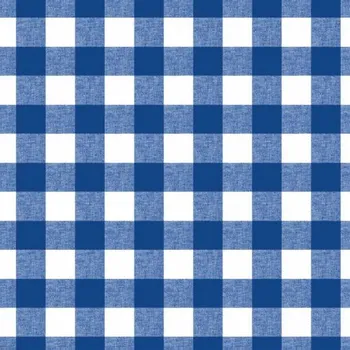 ubrus Ubrus PVC 084D káro velké modro-bílé návin 20 m x 140 cm