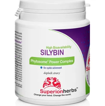 Přírodní produkt Superionherbs Silybin 90 cps.