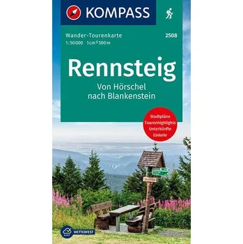 Der Rennsteig, WTK 2508 - KOMPASS-Karten GmbH
