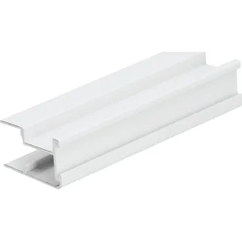 Nábytkové kování - ALUPROFIL Klasik Plus úchytková lišta 2,70 m bílá lesk