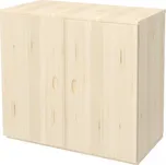 Domestav - DOMINO Skříň k patrové posteli 2 dvířková hloubka 306 smrk